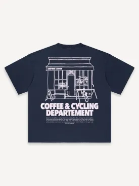 Coffee & Cycling Oversized T-Shirt