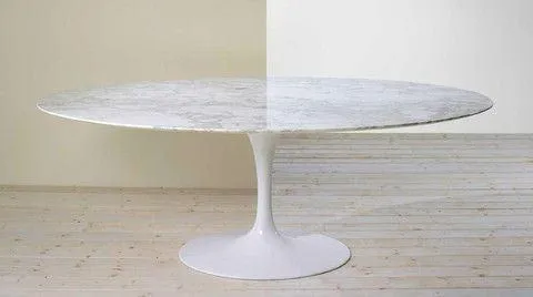 Eero Saarinen Dining Tulip Table - Oval Dining 50 x 88 Inch