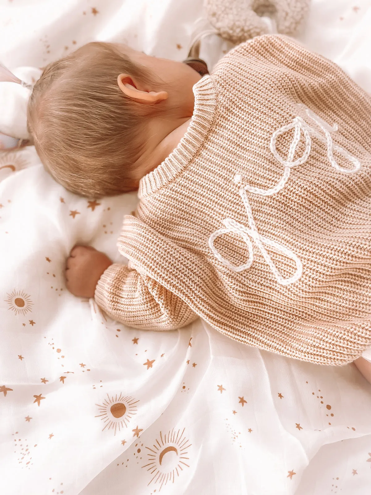 Fox and Fallow Organic Muslin Wrap Swaddle - Constellation