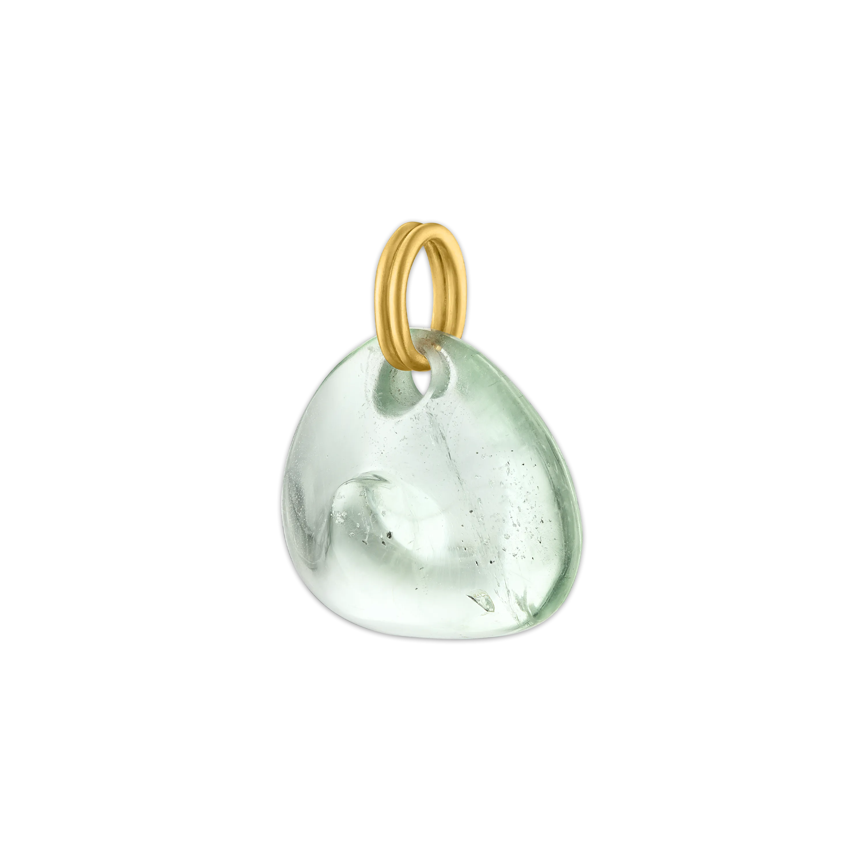 Green Beryl Prunt Pendant