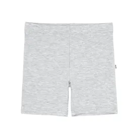 Light Heather Gray Bike Shorts