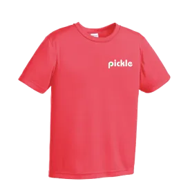 Pickle (Customizable) | Youth Short Sleeve Athletic Shirt | 100% Polyester