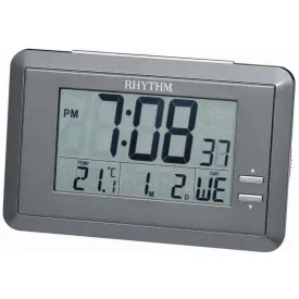 Rhythm Thermometer Alarm Clock LCT060NR08